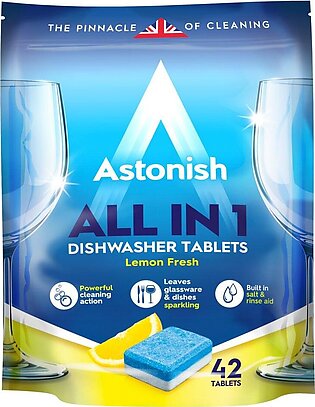 Astonish Dish Washer Tbalets Lemon Fresh 42 Pc 840 Gm