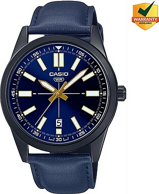 Casio - Mtp-vd02bl-2eudf - Stainless Steel Wrist Watch For Men