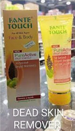 Fante Touch Dry Skin Remover papaya and olive for all skin types