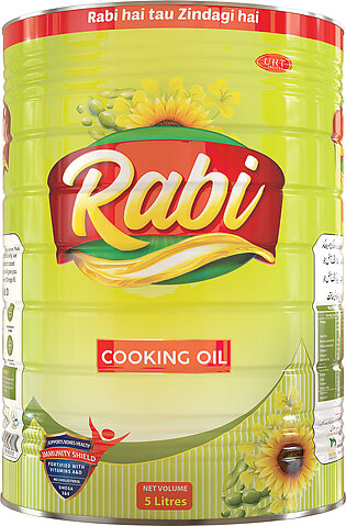 Rabi Cooking Oil 5 Litre Tin | Best Cooking Oil In Pakistan | Cooking Oil