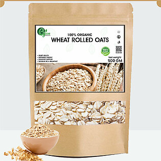 Wheat Rolled Oats | Imported Oatmeal 500 Gm