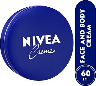 Nivea Creme, Universal All Purpose Moisturizing Cream, Tin 60ml