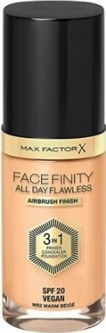 Max Factor Facefinity All Day Flawless Air Brush Finish 3 In1 Primer Concealer 62 Warm Beige - Beauty By Daraz