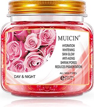 Muicin - Natural Rose Petal Day & Night Sleeping Mask - 280g