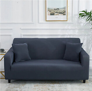 5 Seater (3+1+1) Sofa Cover Set Jumbo, Standard Size 5 Seater Sofa Cover Stretchable Jersey Solid Color Elastic Fitted Sofa Covers & Couch Covers