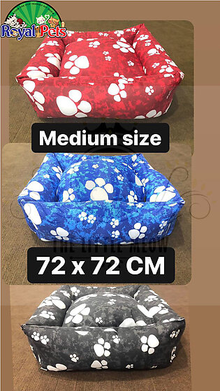 Relaxing Soft Bed, Durable And Cozi - Medium Size - For All Medium Breed Dogs, Puppies , And Cats
