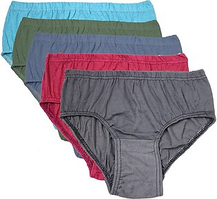 Flourish Pack Of 5 Soft Cotton Underwear Panties For Women & Girls Cotton Panties Panty For Girl Panty For Women Bikini Panties For Women Panties For Women
