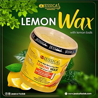 Jessica Quick Hair Removing Lemon Wax For Face & Body - 1000gm Strip Wax