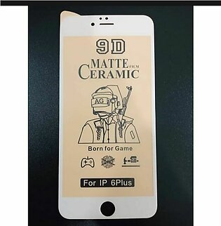 iPhone 6/7/8 plus ceramic matte protector (white) (black)