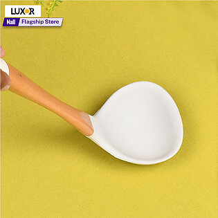 Silicone Cooking Spoon- Silicone Soup Ladle Spoon- non Stick Cookware- Tessie And Jessie kitchen Accessories