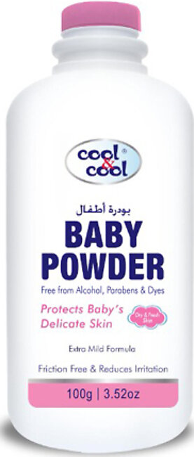 Cool and Cool - Baby Powder 100gm Non Sterilized