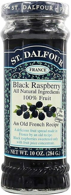 St. Dalfour Black Raspberry Jam 284g (sugar Free Jam) (𝐢𝐦𝐩𝐨𝐫𝐭𝐞𝐝 & 𝐨𝐫𝐢𝐠𝐧𝐚𝐥)