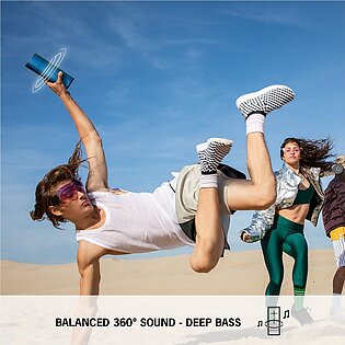 Daraz Like New Speakers - Ultimate Ears Boom 3 Portable Waterproof Bluetooth Speaker - Lagoon Blue (blue)