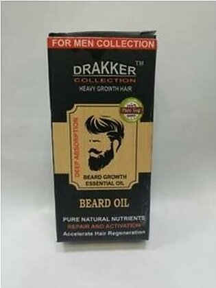 Drakker Collection Heavy Growth Hair Beard Growth Oil