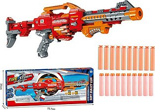 Fire Storm: Red Monsterr Machine Soft  Nerf Dart Shooter - 35ft Range