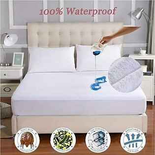 Mattress Cover Single Bed And Double Bed Cover Waterproof Mattres Protector Cover 100% Waterproof