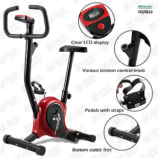 SNK FITNESS Exercise Bike Training Bicycle Cardio Fitness Sports Cycling Workout Gym Home