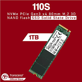 Transcend 110s 1tb Nvme Pcie Gen3 X4 80mm M.2 Ssd Solid State Drive