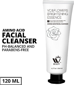 Wbm Vitamin C Facial Cleanser - 120ml Flowers Brightening Essence Whitening Face Wash