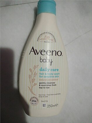 Aveeno Baby Daily Care Hair And Body Wash 250ml