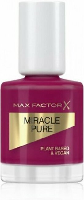 Max Factor Miracle Pure Nail Polish - N 320 - Sweet Plum Nail Polish - Beauty By Daraz