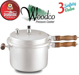Wooden Handle Pressure Cooker Stylish