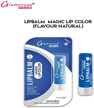 Glamorous Face Natural Lip Balm , Magic Lip Color , Moisture Lip Care, Unisex Intensively Moisturizing Balm, 6+ Hours Of Continuous Moisture.