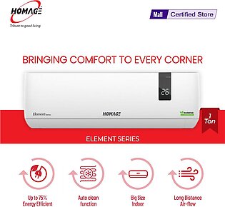 Homage 1 Ton Inverter Ac 1206s- 75% Saving- With 10 Years Compressor Warranty