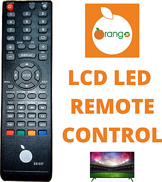 Orange Lcd Led Tv Universal Remote Control