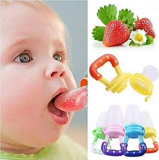 Baby Fruit Food Feeder Pacifier - Fresh Food Feeder, Infant Fruit Teething Teether Toy For 3-24 Months