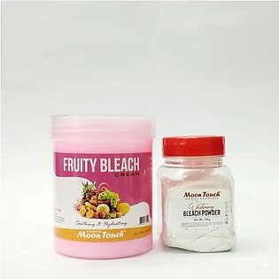 Fruity Bleach Cream With Powder 500 Ml | Moon Touch