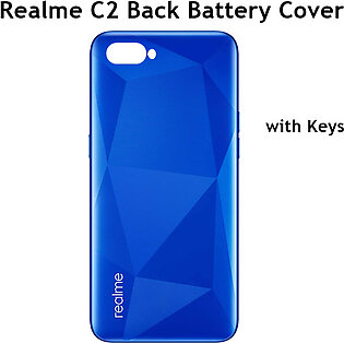 Realme C2 Back Battery Cover Rear Door Housing Case , Back Panel For Realme C2