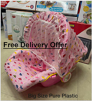 New Born Baby Carry Cot seat with Mosquito Net /Infant baby carry coat /Kids Seat Comfortable & Washable
