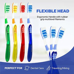Shield Dualpro Tootbrush Multi Level Filaments-multicolor