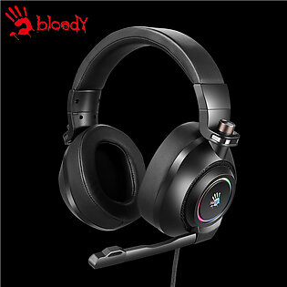 Bloody G580 Virtual 7.1 Surround Sound Gaming Headset - RGB - Black