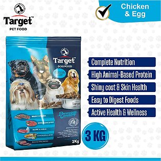 Target Dog Food - Chicken & Egg - 3kg