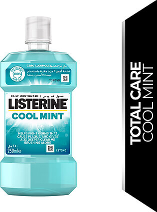 Listerine, Mouthwash, Zero Alcohol, Mild Mint, 250ml