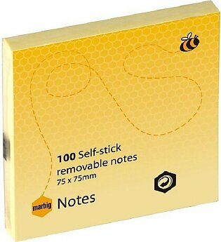 Sticky Note Pad 100 sheets 3x3inch in a pad yellow