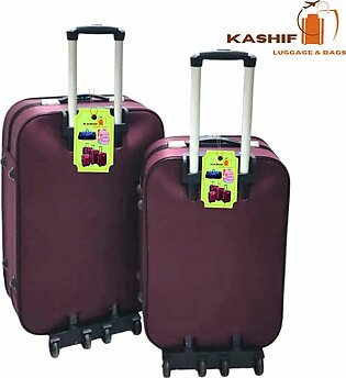 Strong Travel Trolly Suitcase Pack Of - 2 (20 24) 2 -wheels