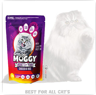 Moggy Kitten Food – 1kg - Fresh Stock With New Formulation