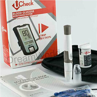 U check Blood Glucose Machine with 10 Free Strips