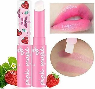 Pink Magic Color Lip Balm - Strawberry Lipstick