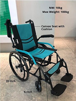 Lifecare Enterprises Aluminum Folding Wheel Chairs Light Weight