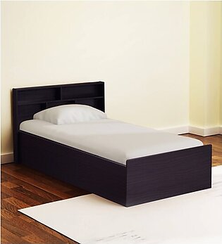 Ghania Single Head Storage Bed - Without Mattress