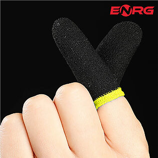 Energy - ENRG Pubg Triggers Fire Button/Anti-Sweat Breathable Thumb Gloves Sleeve for Gaming