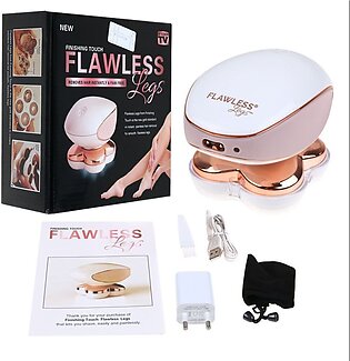 Flawless Hair Remover - Rechargable Hair Remover - Finishing Touch Flawless Legs, Leg Hair Remover For Women, Electric Razor With Led Light For Instant And Painless Leg Hair Removal