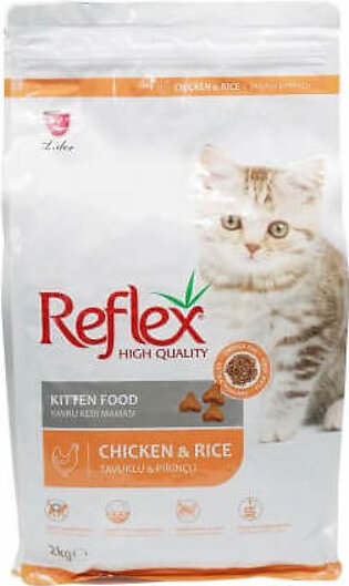 Reflex High Quality Kitten Food Chicken & Rice 2kg