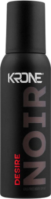 Fine Daily Krone Noir - Desire - Men Deodorant - Gas Free Body Spray - Body Spray - Body Spray For Men - Body Spray For Men Long Lasting - Body Spray Men - Body Sprays - Bodyspray For Men - 120ml