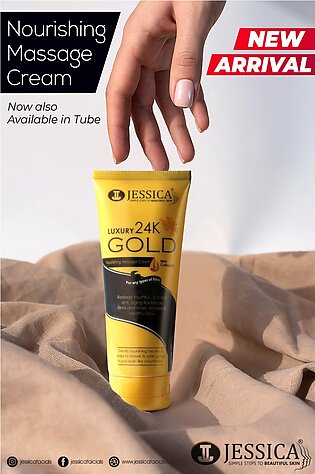 Jessica Luxury 24k Gold Nourishing Massage Cream - 175ml