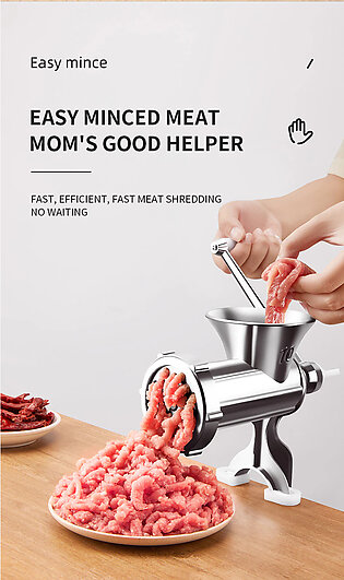 Multifunctional Kitchen Multifunction Handheld Hand Crank Meat Mincer Sausage Noodles Grinder Meat Grinder Manual Home Tool